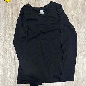 4/$20 George Black Long Sleeve Shirt 7-8